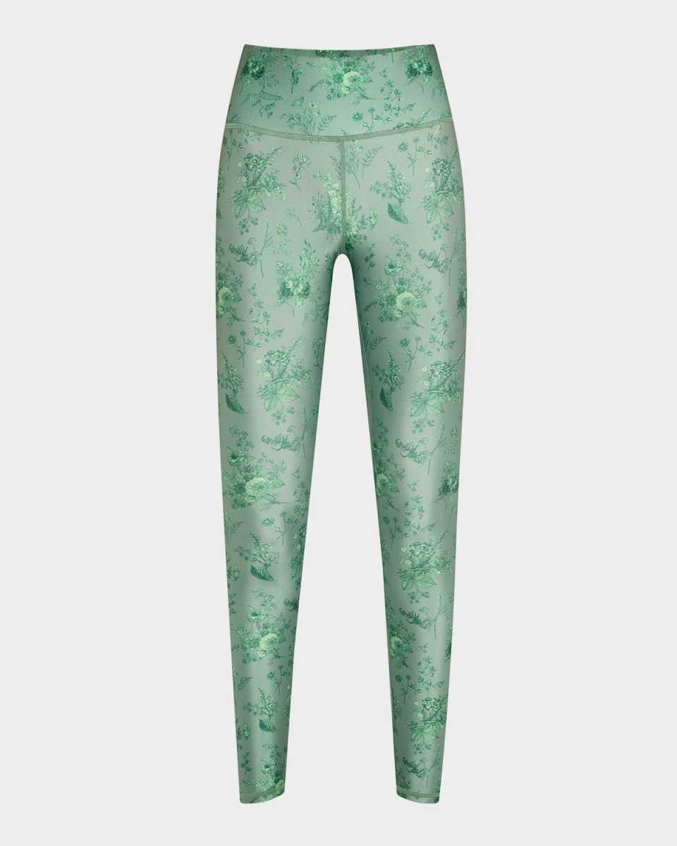 Sage Toile Hi-Shine Leggings